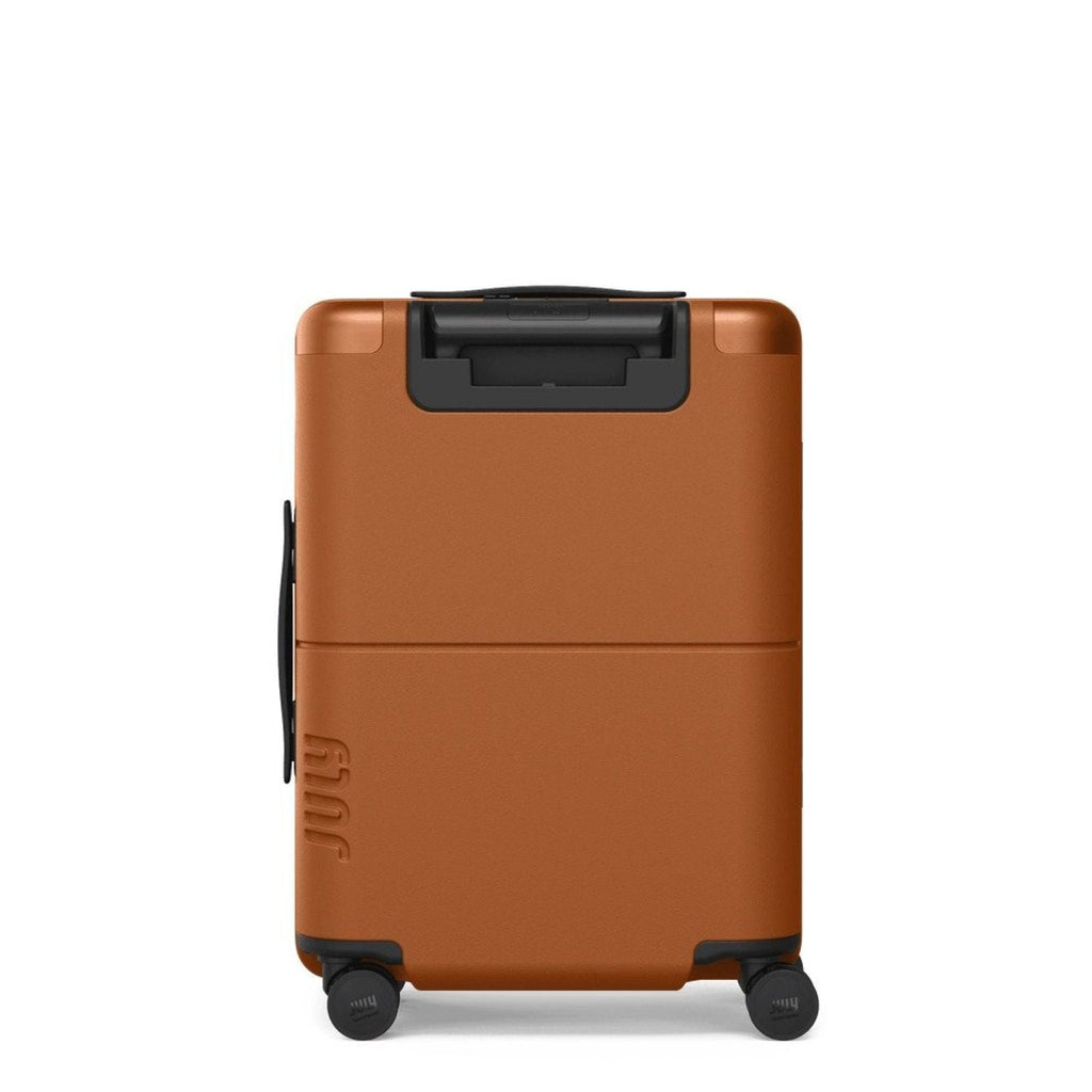 July Carry On Original Polycarbonate 21" Luggage With Power Bank & Usb/Usb-C Cable - Orange