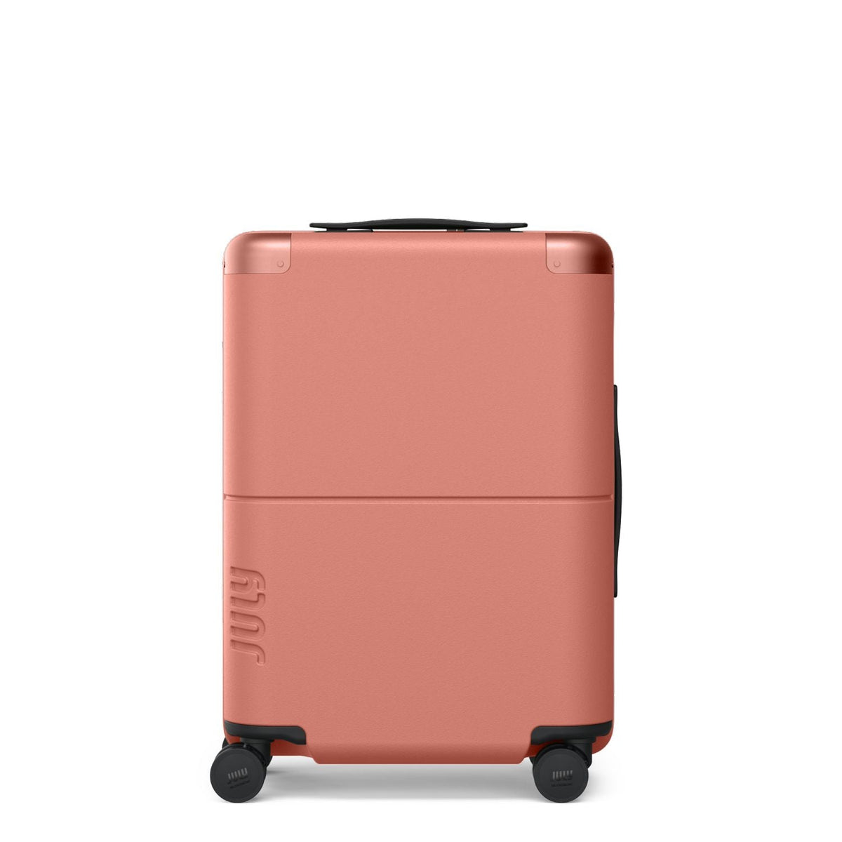 July Carry On Original Polycarbonate 21" Luggage With Power Bank & Usb/Usb-C Cable - Clay