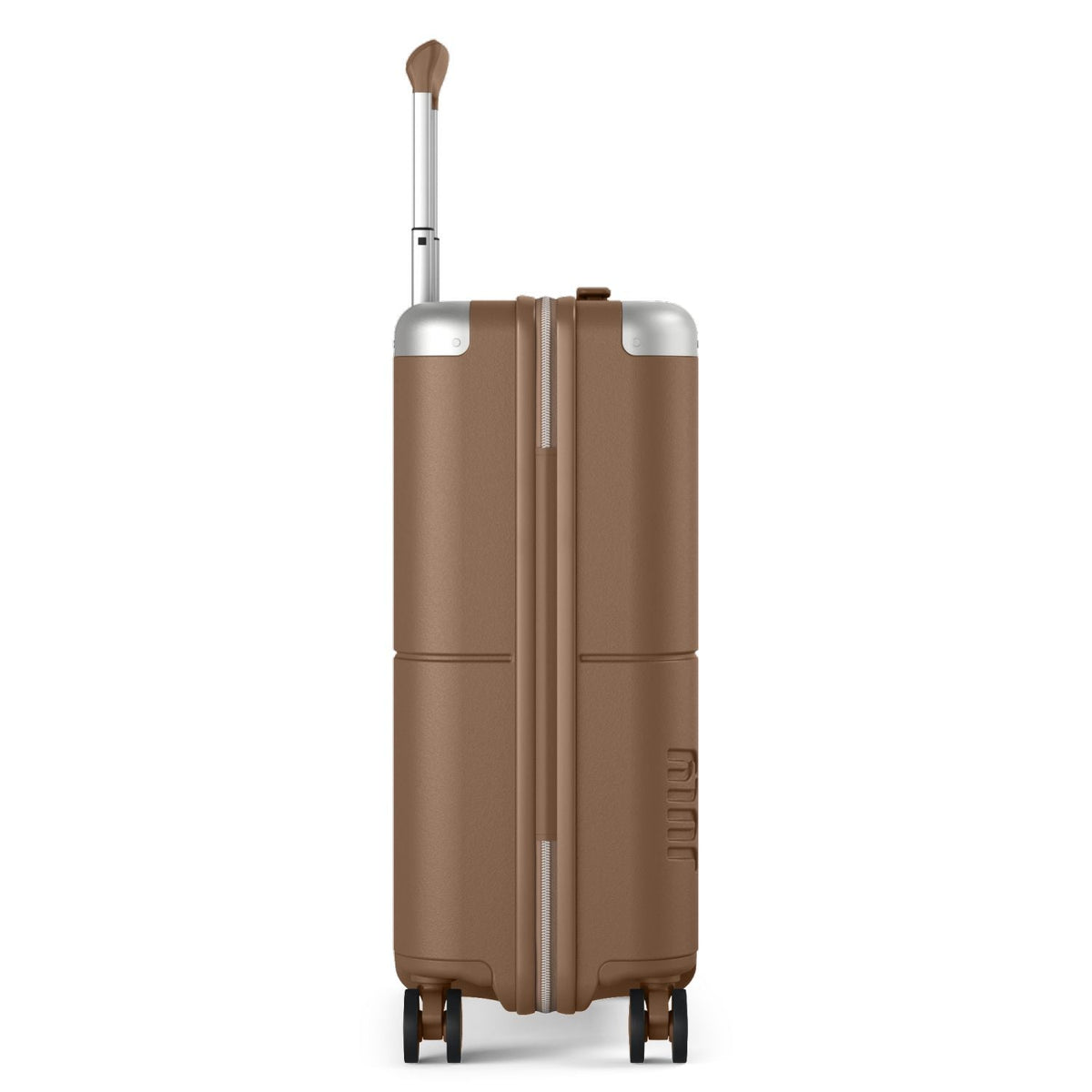 July Carry On Original Polycarbonate 21" Luggage With Power Bank & USB/USB-C Cable - Toffee