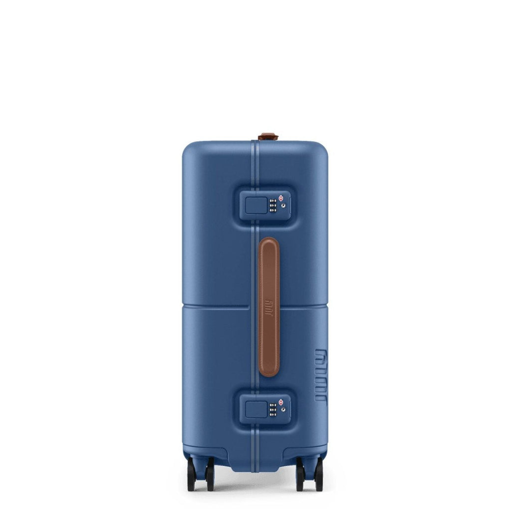 July Carry On Trunk Polycarbonate 21" Luggage With Fast Charge Usb-C Cable - French Blue