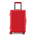July Carry On Trunk Polycarbonate 21" Luggage With Fast Charge Usb-C Cable - Matte Red