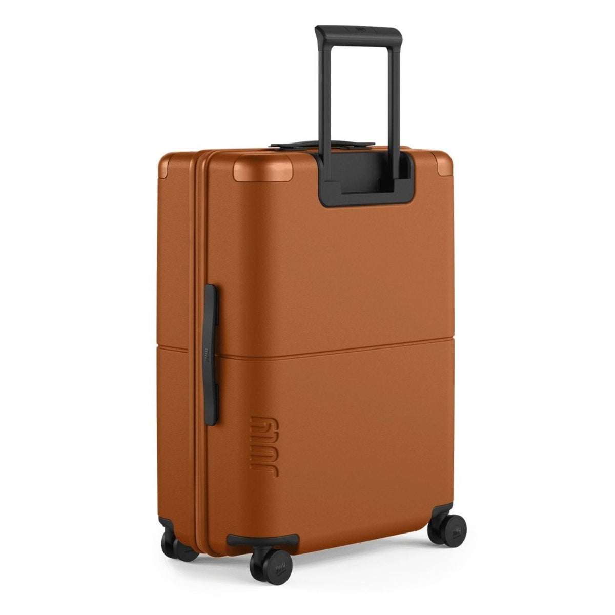July Checked Polycarbonate 26" Luggage - Orange