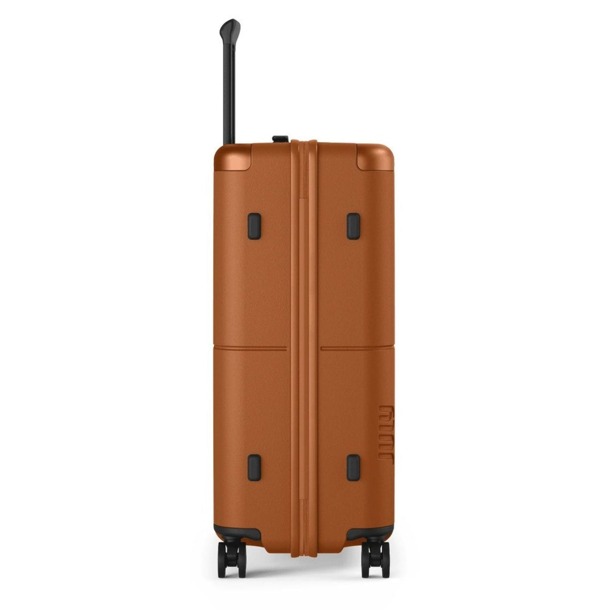 July Checked Polycarbonate 26" Luggage - Orange
