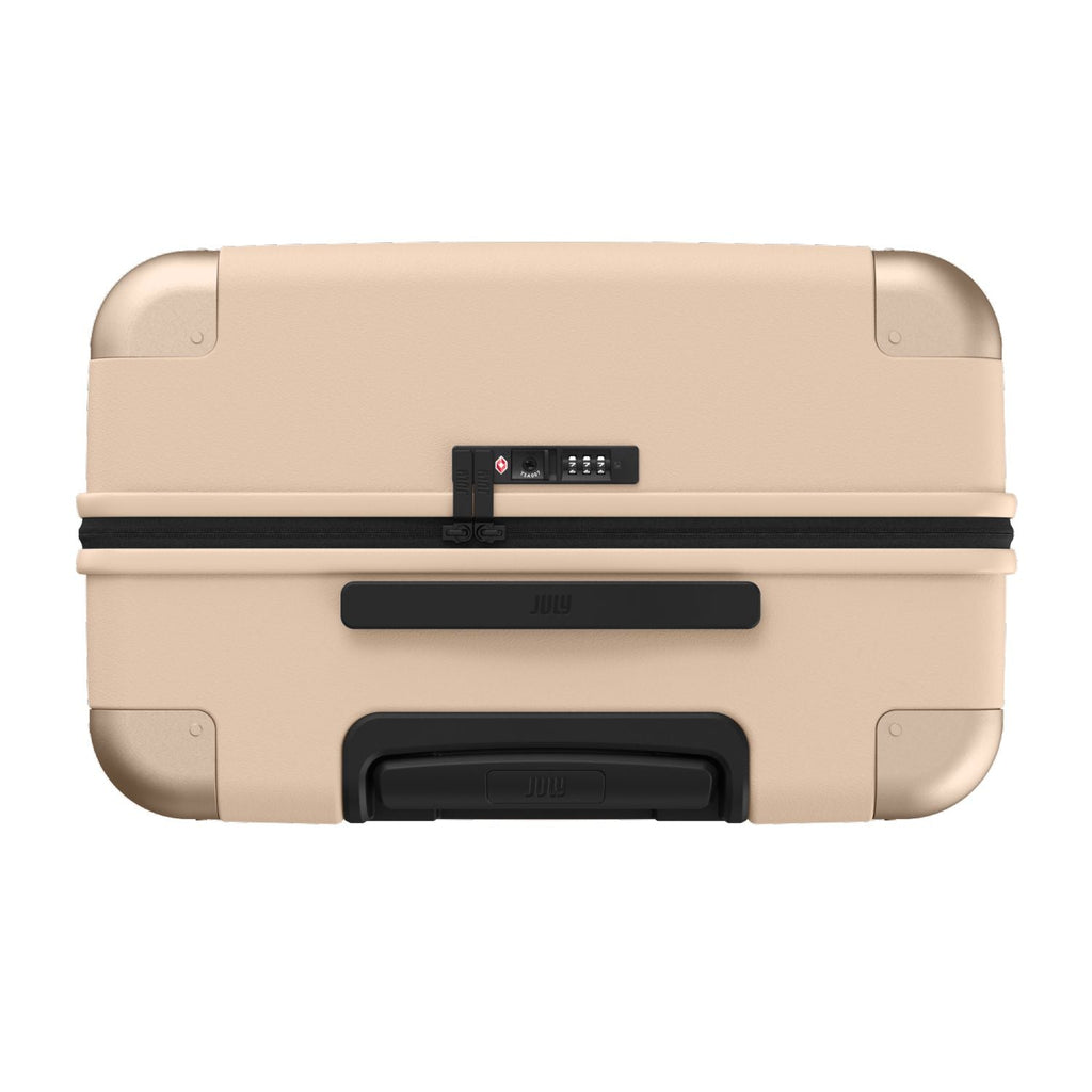 July Checked Plus Polycarbonate 30" Luggage - Sand