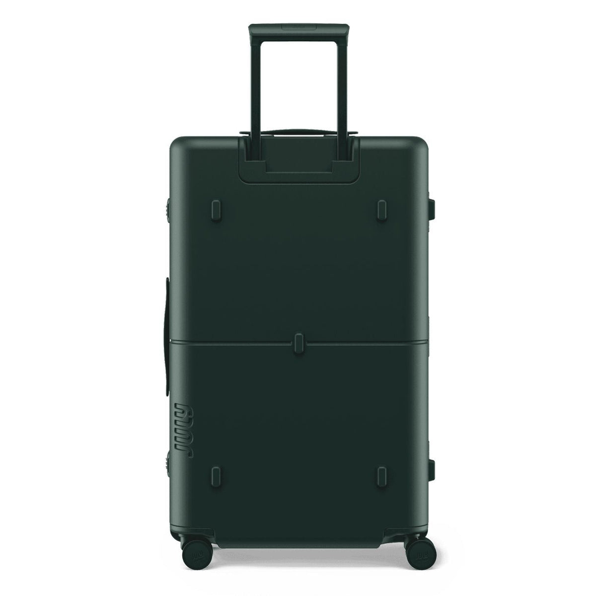 July Checked Plus Trunk Polycarbonate Frame 30" Luggage - Matte Deep Green