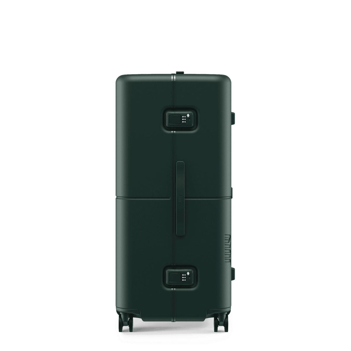 July Checked Plus Trunk Polycarbonate Frame 30" Luggage - Matte Deep Green