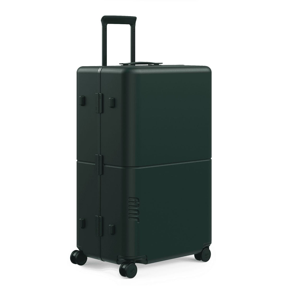 July Checked Plus Trunk Polycarbonate Frame 30" Luggage - Matte Deep Green