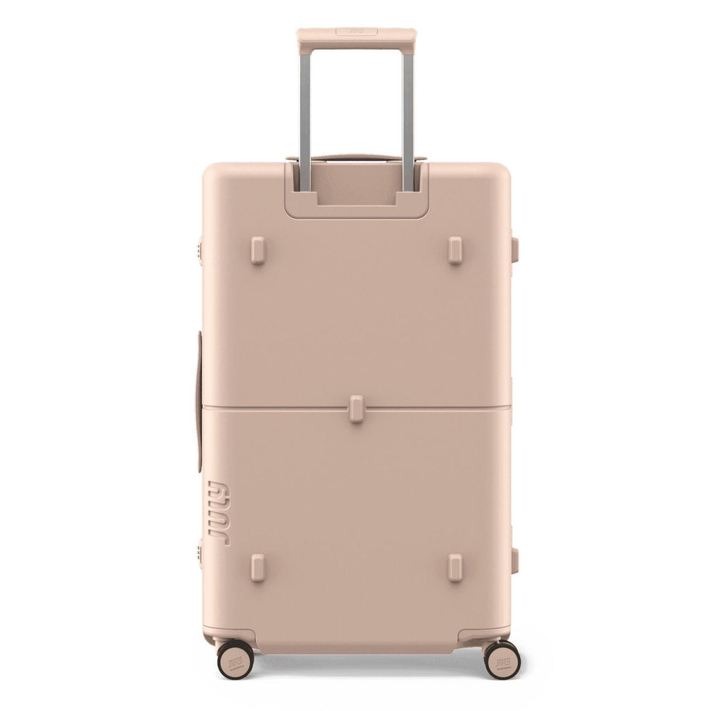 July Checked Plus Trunk Polycarbonate Frame 30" Luggage - Matte Light Sand
