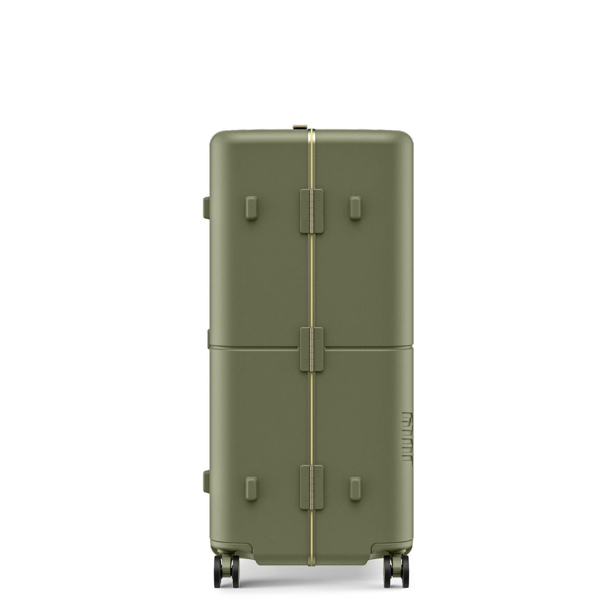 July Checked Plus Trunk Polycarbonate Frame 30" Luggage - Moss