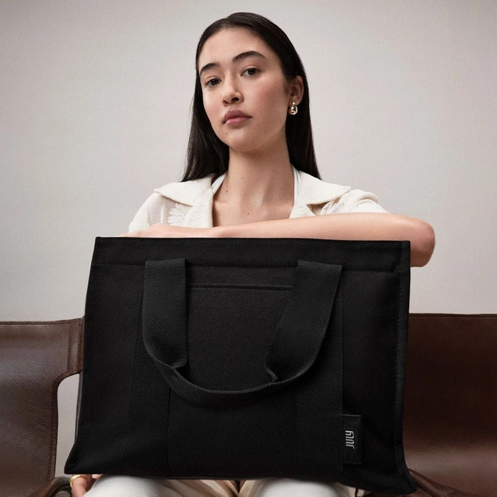 July Everyday Tote Small 14" - Black