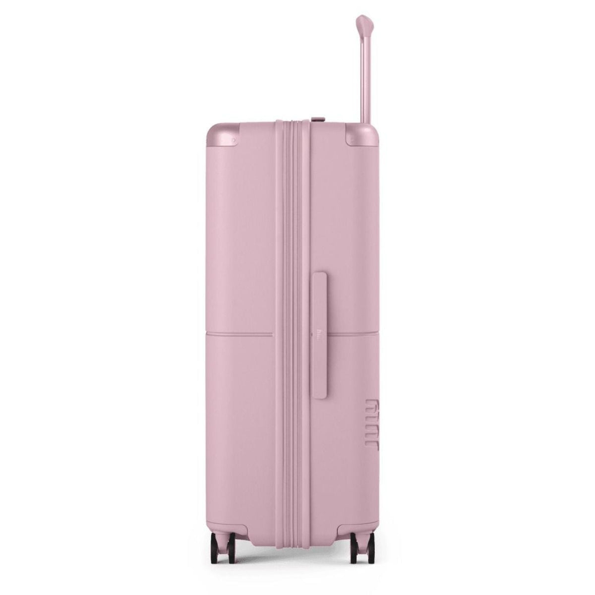 July Checked Plus Expandable Polycarbonate With Casesafe Tracking 28" Luggage - Blush Pink