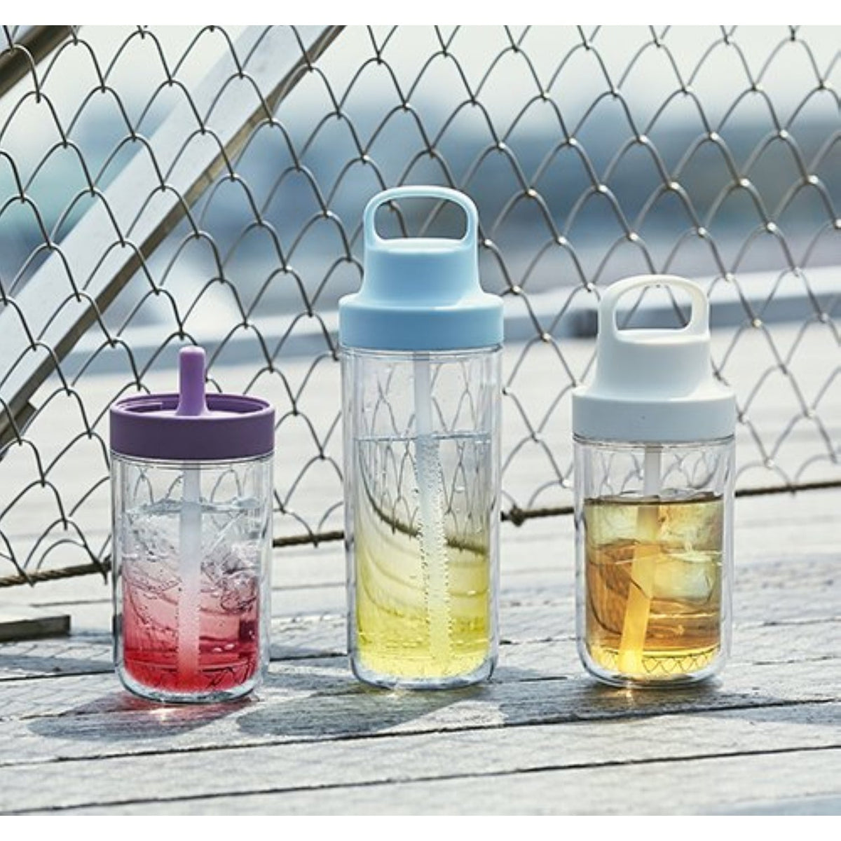 Kinto To Go Water Bottle 360ML - White