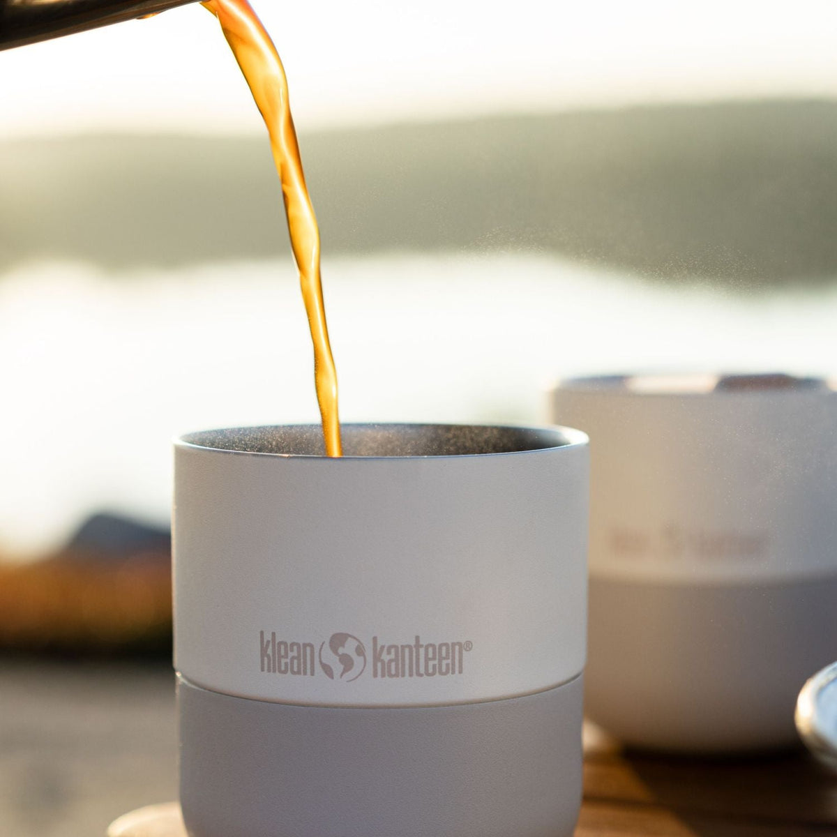 Klean Kanteen Rise 10oz Lowball (with Flip Lid) (Tofu)