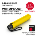 Knirps A.200 Medium Duomatic Umbrella - Sun
