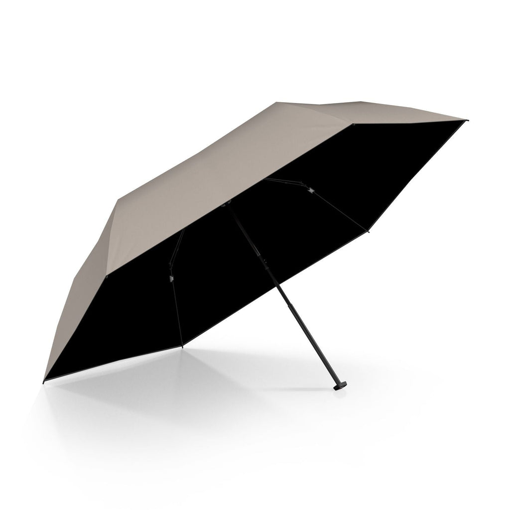 Knirps US.050 Ultraslim Manual (UV Protection) - Stone / Black Inner Coating