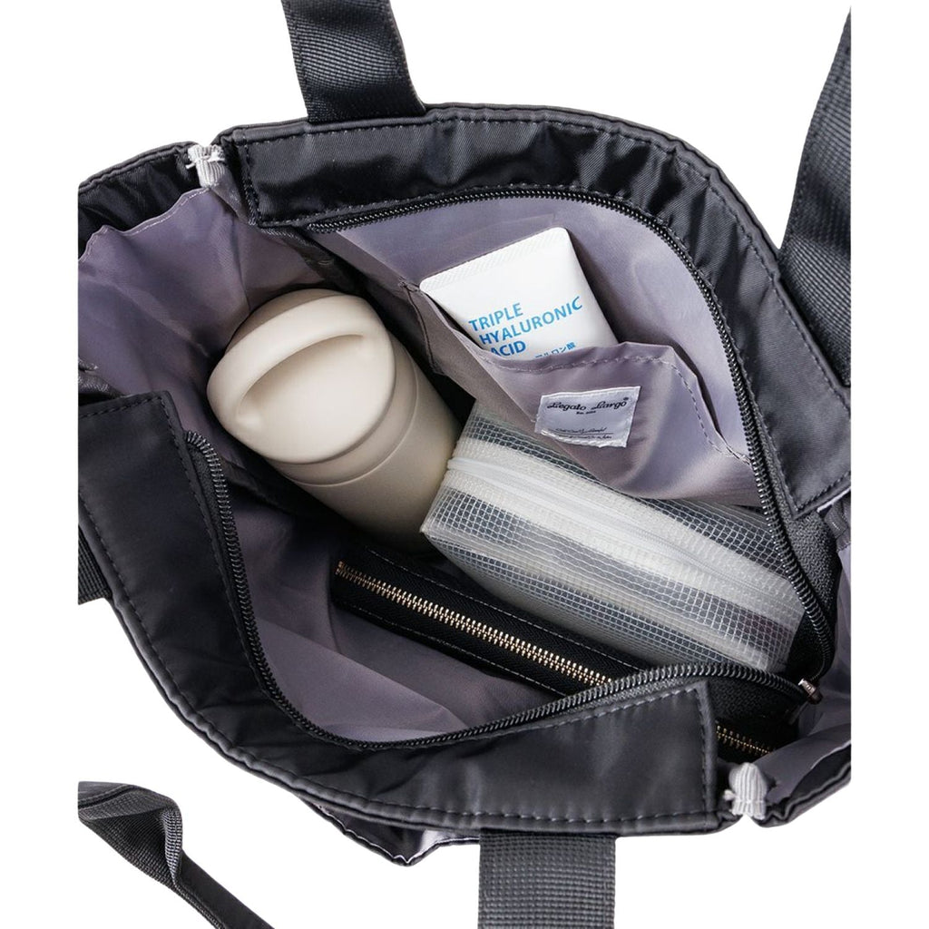 Legato Largo Antibacterial A4 Tote Bag (Black)