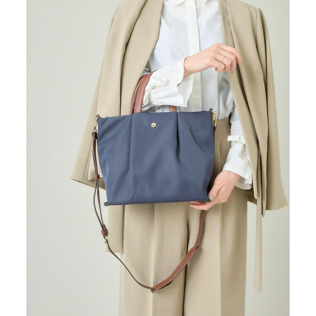 Legato Largo Burden Free 2Way Shoulder Bag (Navy)