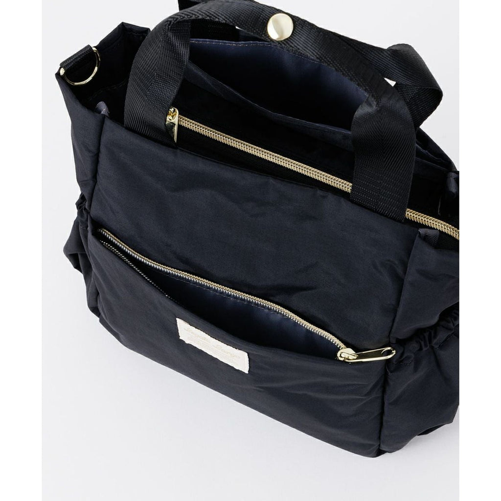 Legato Largo Fuwari 2Way A5 Tote Bag (Black)