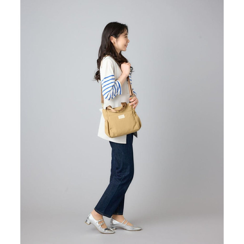 Legato Largo Fuwari 2Way A5 Tote Bag (Black)