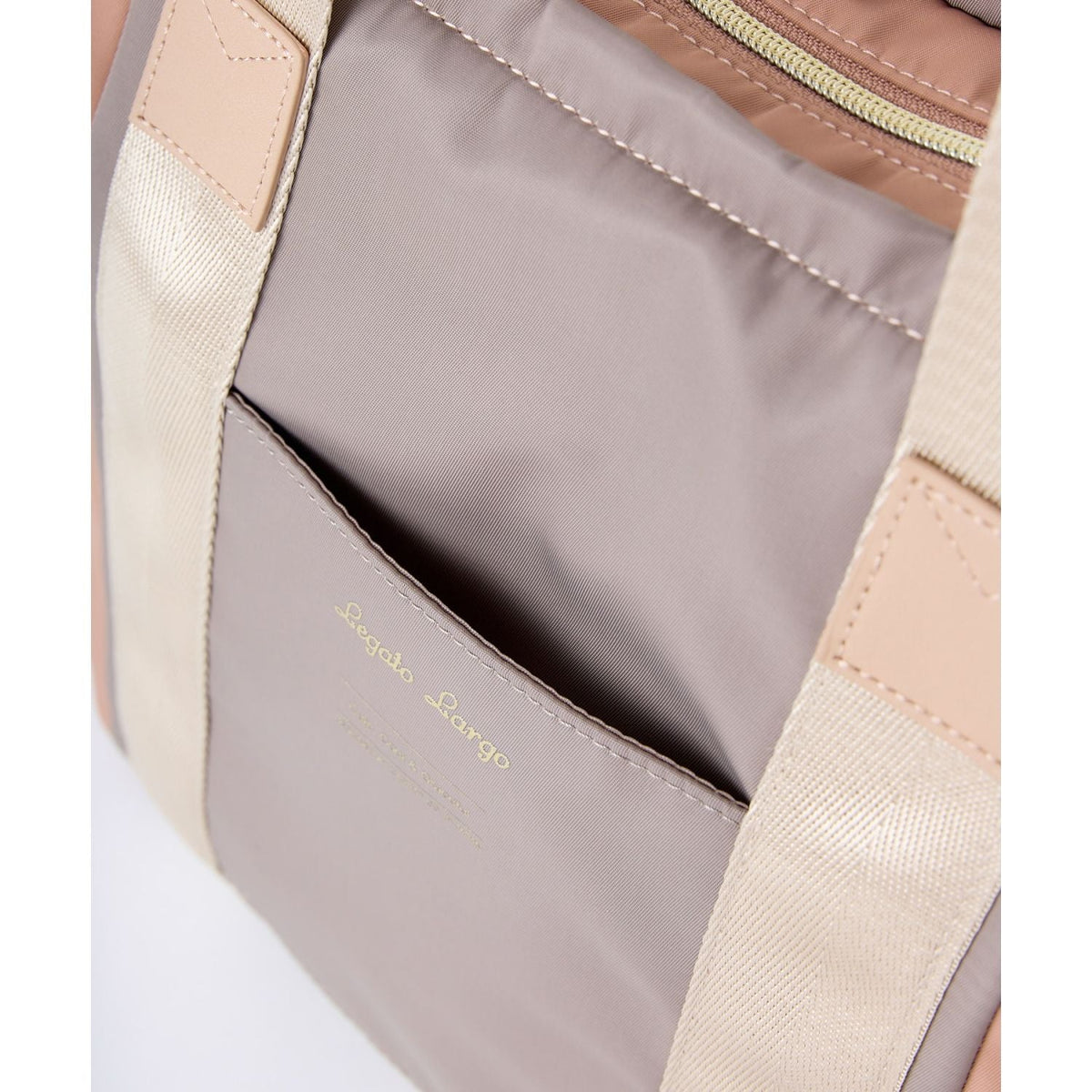 Legato Largo Color Combo A4 Tote Bag (Pink)
