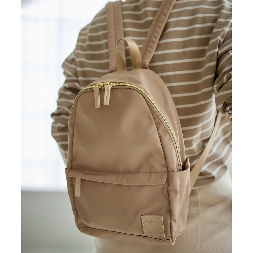 Legato Largo Silky Mini Backpack (Beige)