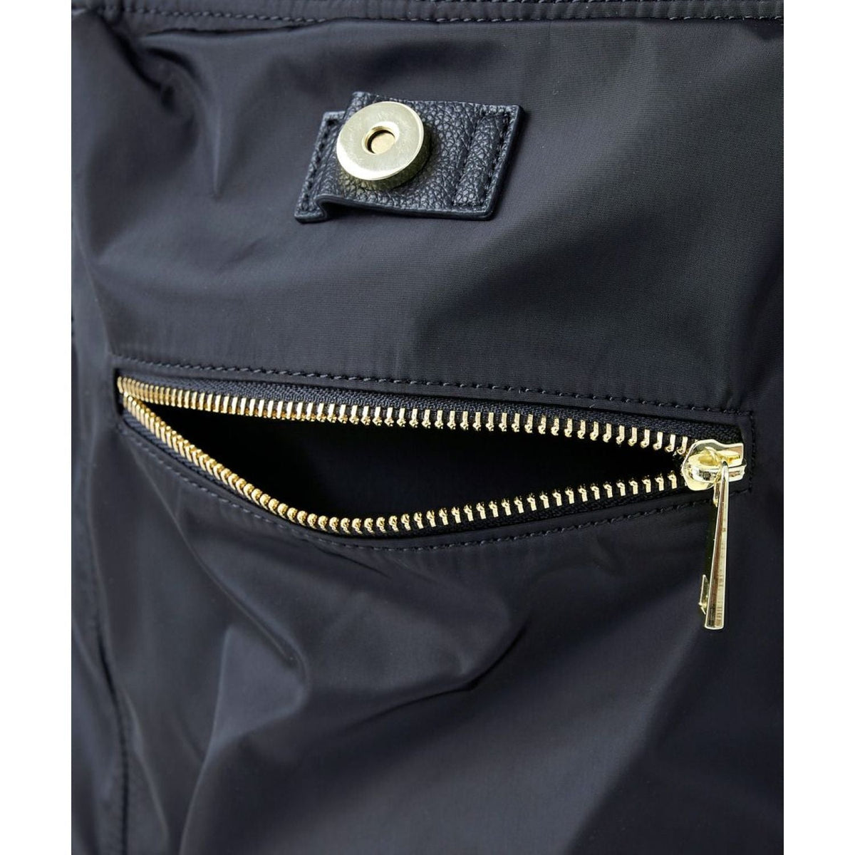 Legato Largo Polyester x Pu Backpack (Black)