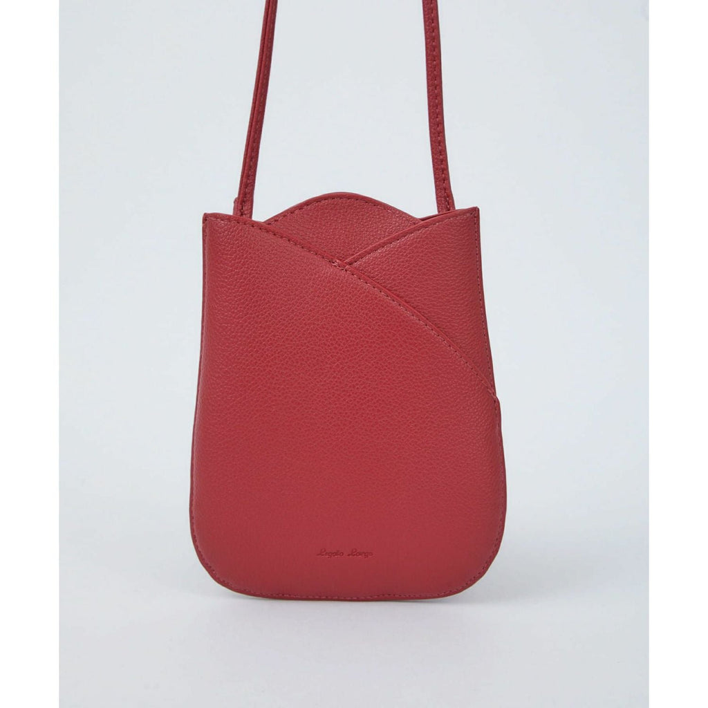 Legato Largo Tulip Faux Leather Series Smart Phone Shoulder Bag (Combination Green)