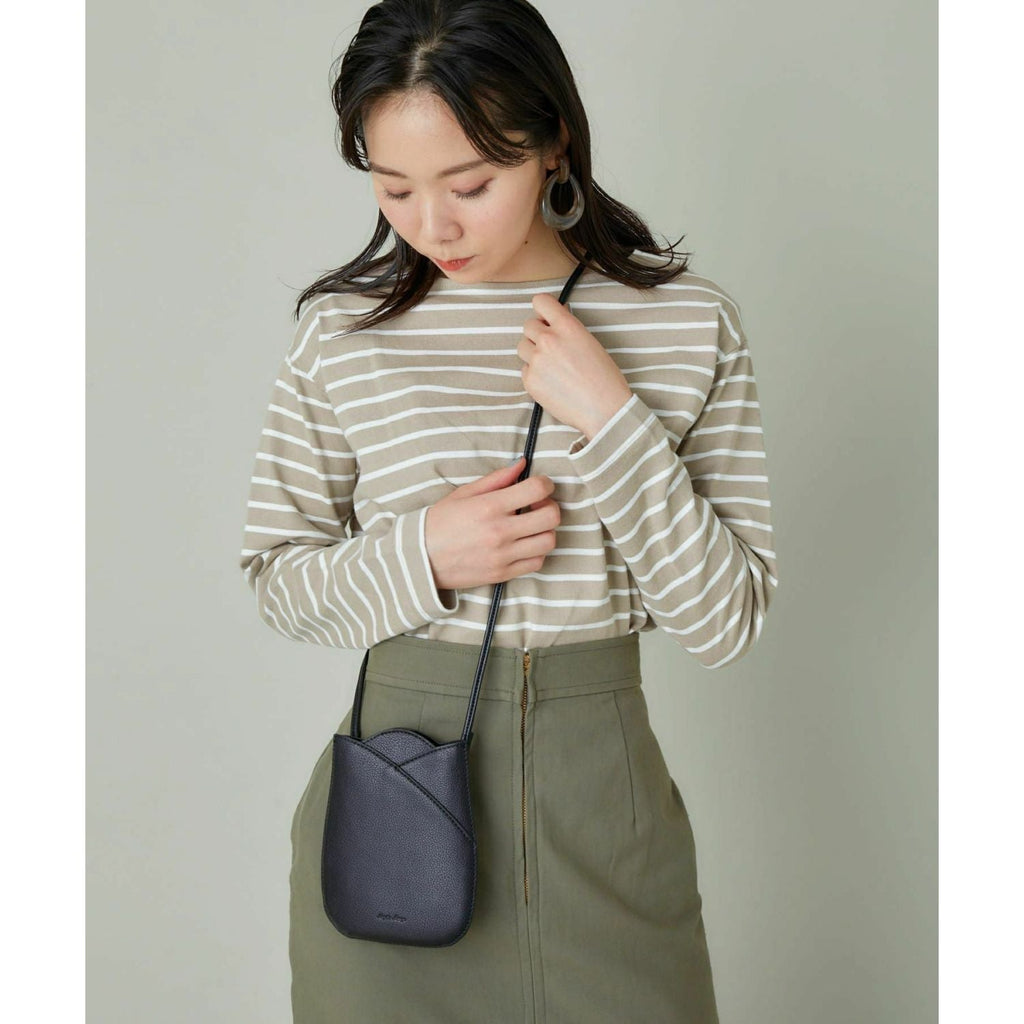 Legato Largo Tulip Faux Leather Series Smart Phone Shoulder Bag (Combination Green)