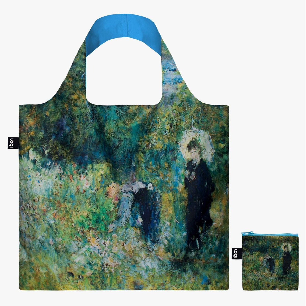 LOQI Museum Bag - Pierre - Auguste Renoir - Woman With A Parasol In A Garden