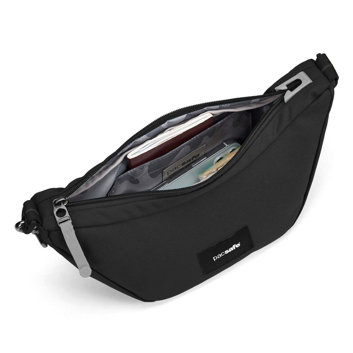 Pacsafe Go Anti-Theft Lunar Crossbody Bag (Jet Black)