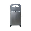 MiaMily Multicarry Carry On 18 Inch Luggage with Built-in Seat for Children (Charcoal Grey)