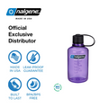 Nalgene 16oz Narrow Mouth Sustain Water Bottle  - Purple with Black
