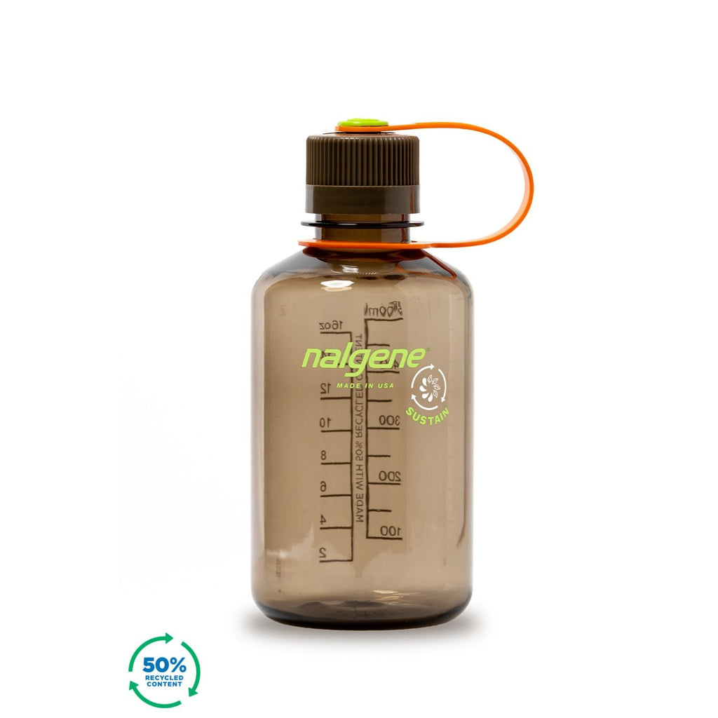 Nalgene 16oz Narrow Mouth Sustain Water Bottle - Woodsman