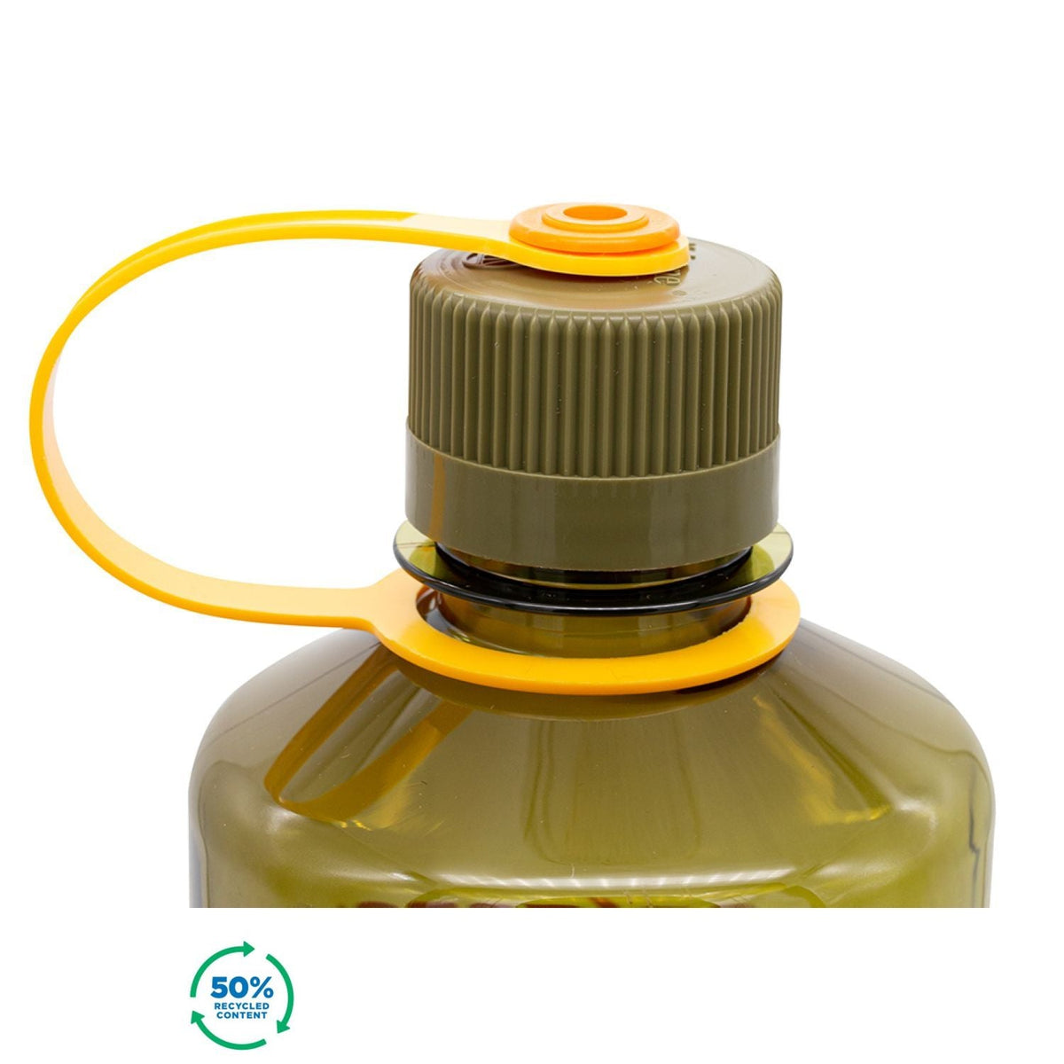Nalgene 32oz Narrow Mouth Sustain Water Bottle - Olive