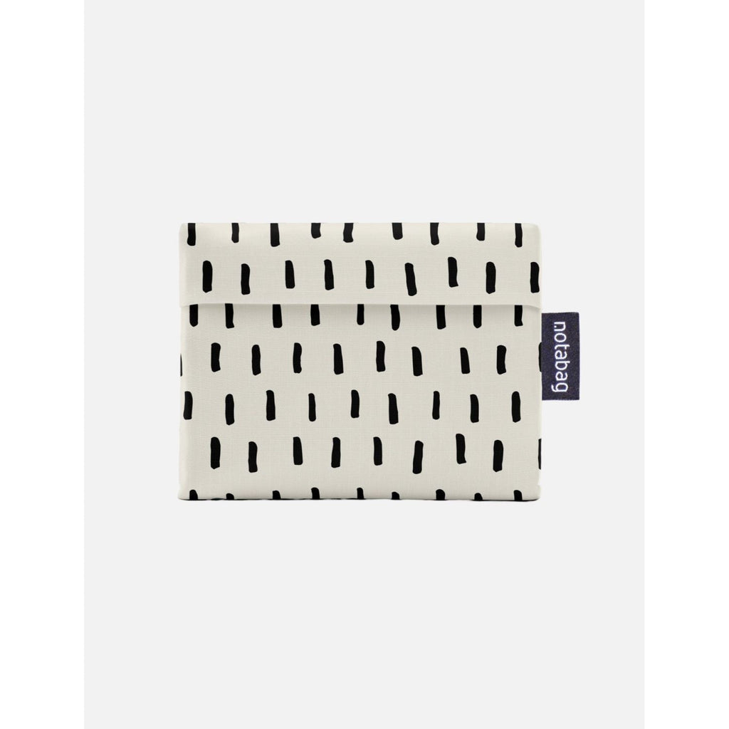 Notabag Tote - Black Brush