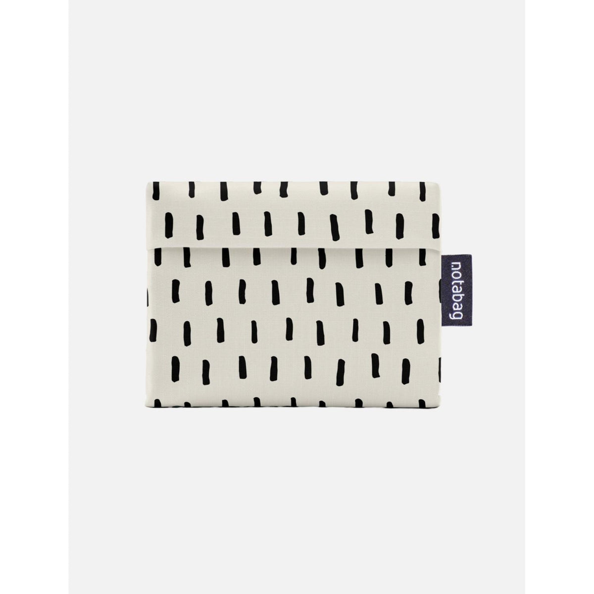 Notabag Tote - Black Brush