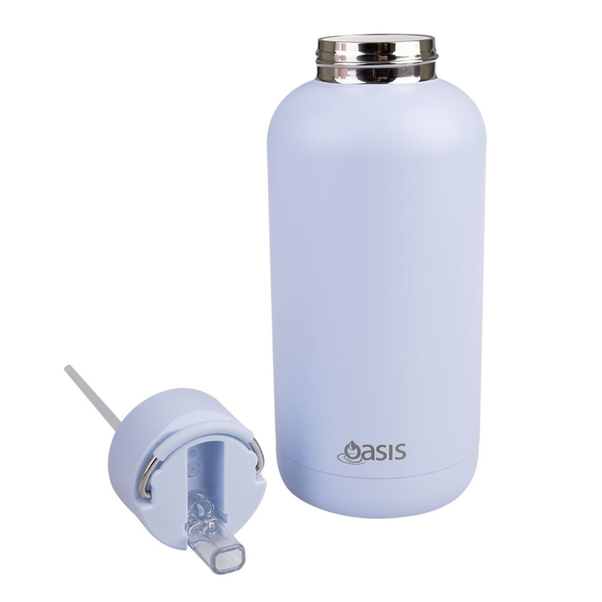 Oasis Stainless Steel Insulated Ceramic Moda Bottle 1.5L - Periwinkle