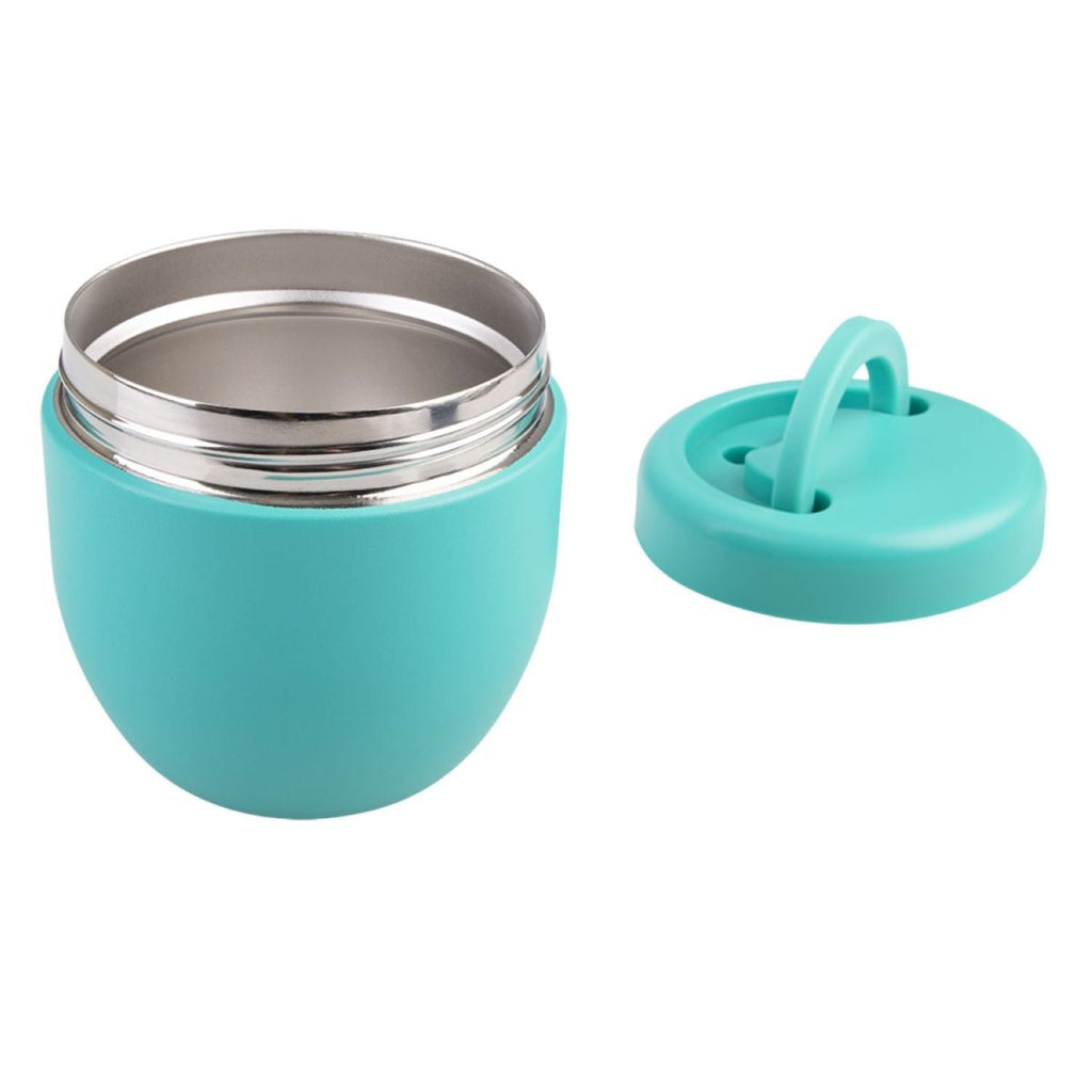 Oasis Stainless Steel Insulated Food Container With Handle 470ML - Turquoise