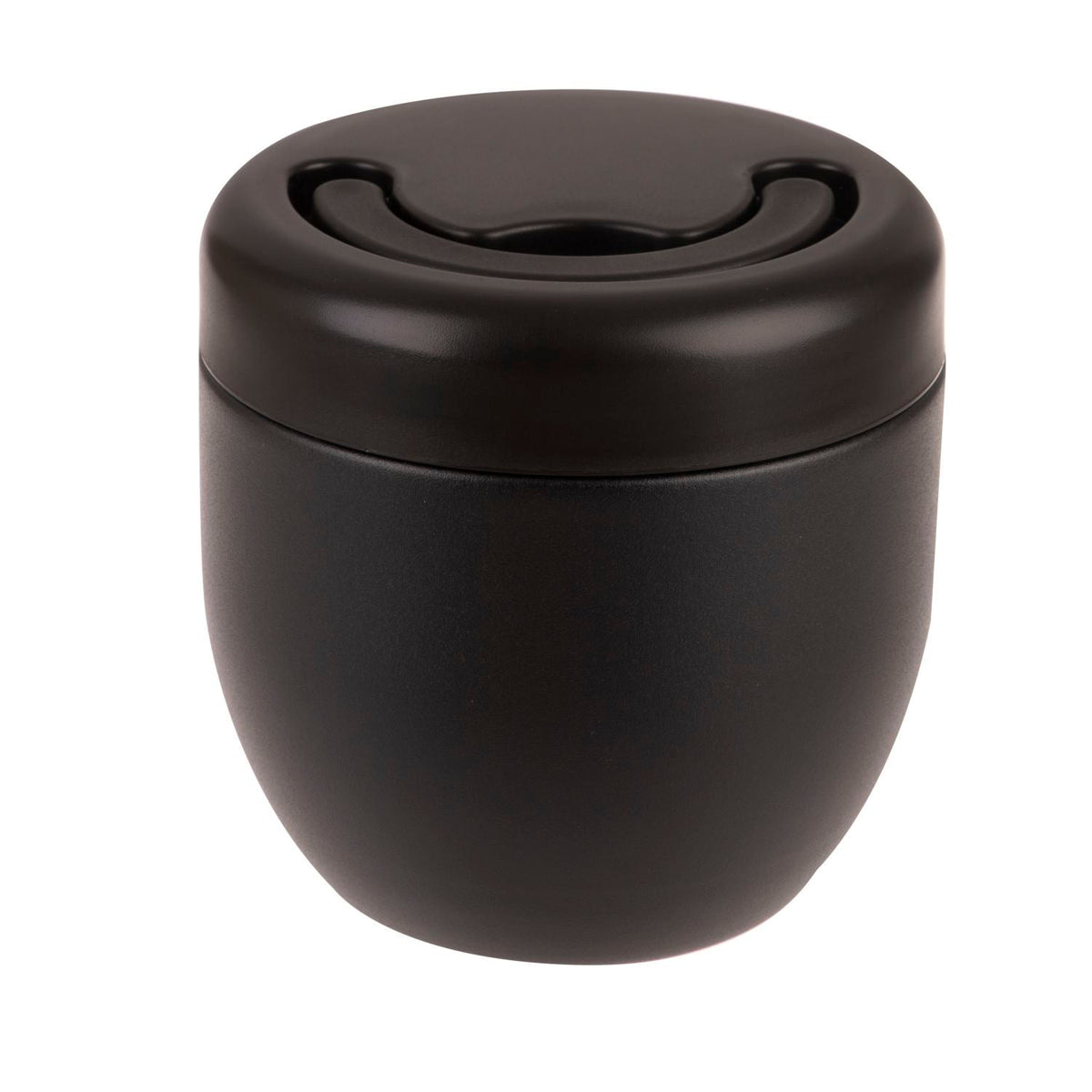 Oasis Stainless Steel Insulated Food Container with Handle 470ML - Black