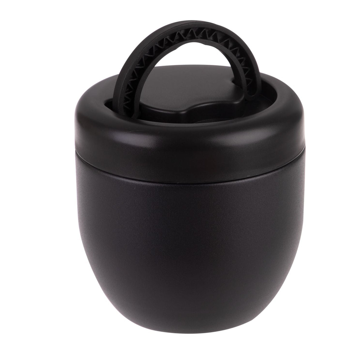 Oasis Stainless Steel Insulated Food Container with Handle 470ML - Black