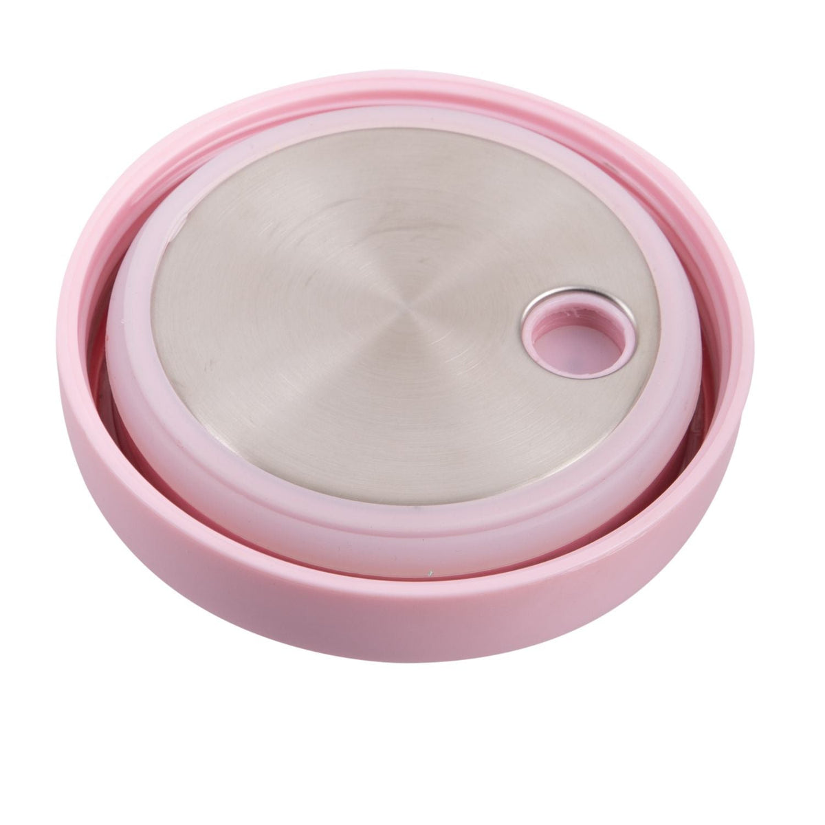 Oasis Stainless Steel Insulated Food Container with Handle 470ML - Carnation