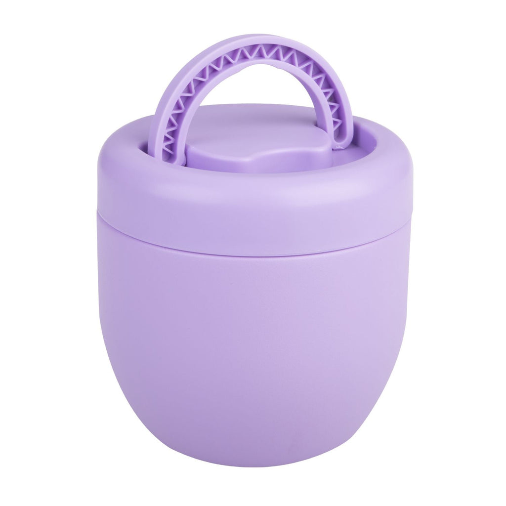 Oasis Stainless Steel Insulated Food Container with Handle 470ML - Lavender