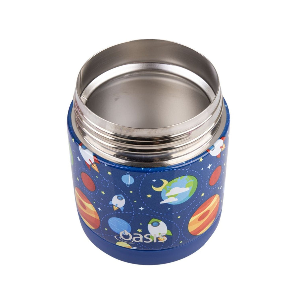 Oasis Stainless Steel Insulated Kids' Food Flask 300ML - Outer Space