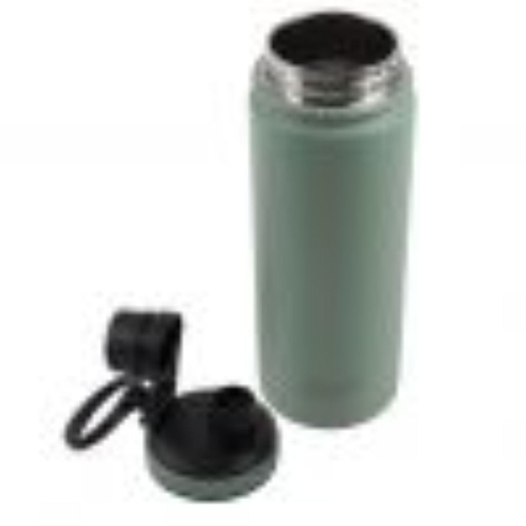 Oasis Stainless Steel Insulated Sports Water Bottle with Screw Cap 550ML - Sage Green