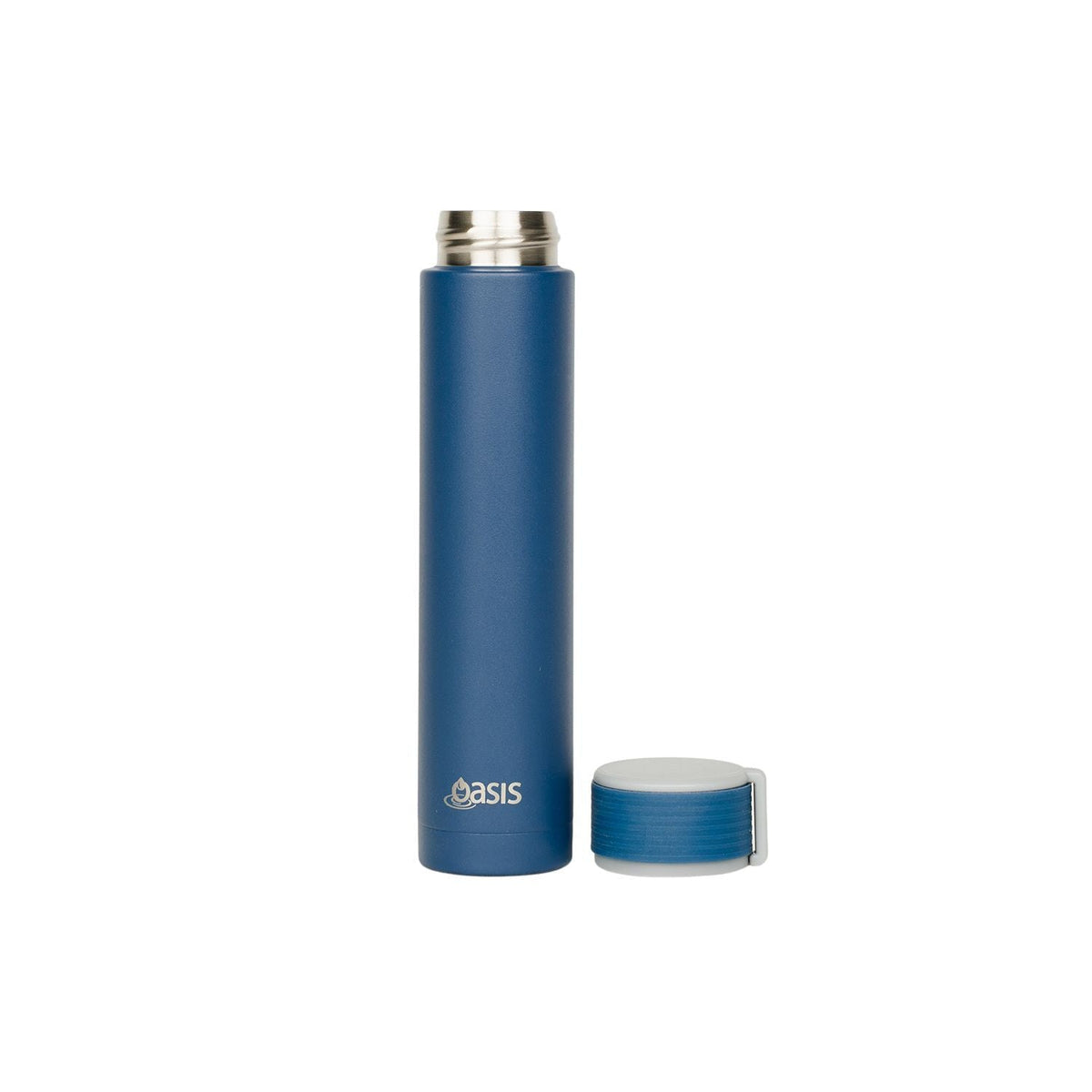 Oasis Skinny Mini Insulated Water Bottle 250ML Matte - Marian Blue (Bright Blue)