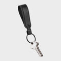 Orbitkey Leather Loop Keychain (Black)