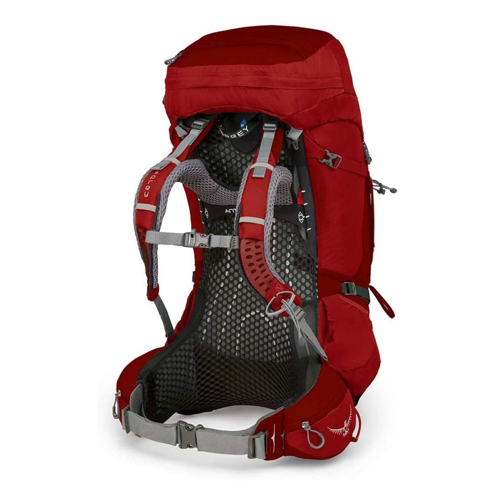 Osprey Atmos AG 65 Backpack - Large - Men's Backpacking (Rigby Red)