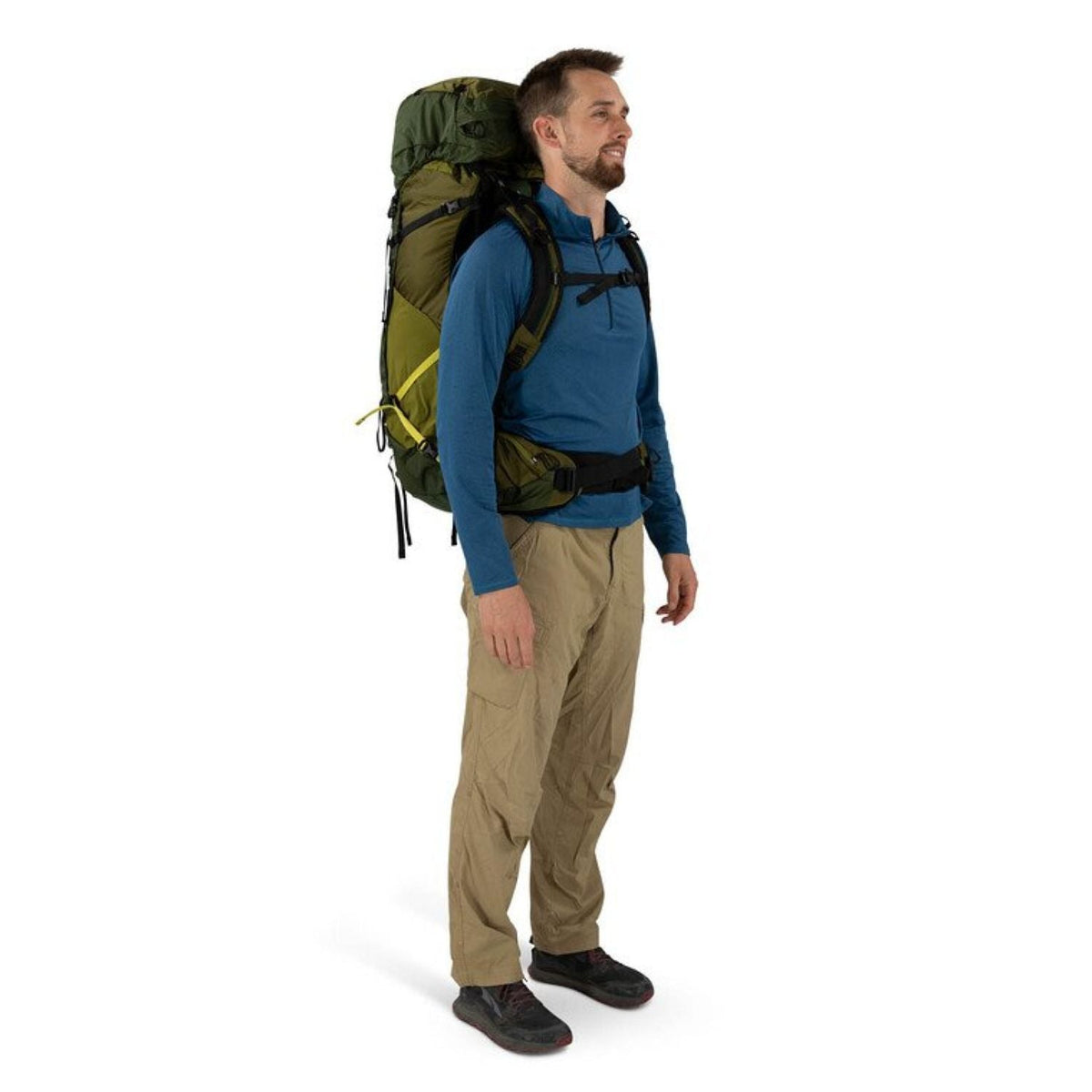 Osprey Atmos AG LT 50 Backpack S/M - Scenic Valley/Green Peppercorn