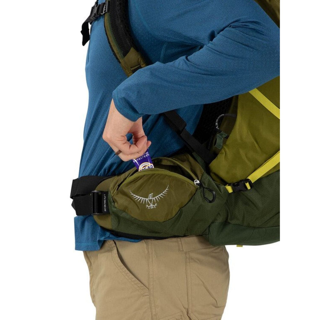 Osprey Atmos AG LT 50 Backpack S/M - Scenic Valley/Green Peppercorn