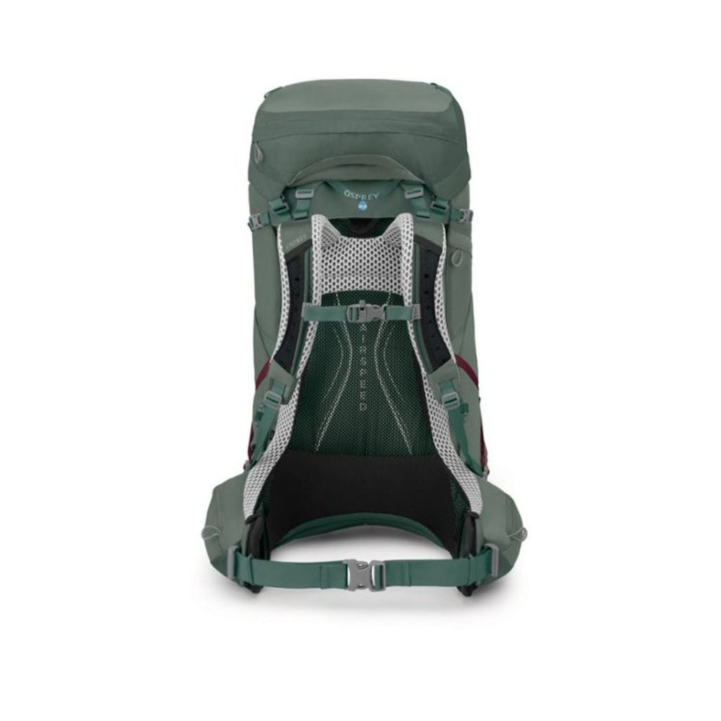 Osprey Aura AG LT 65 Backpack M/L - Women's Backpacking - Koseret/Darjeeling Spring Green